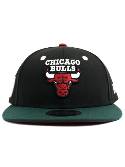 画像2: NEW ERA LP 9FIFTY NBA BULLS BLK/DK GRN VISOR