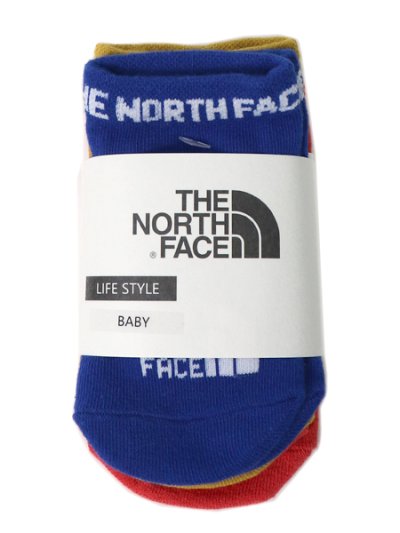 画像2: 【KIDS】THE NORTH FACE KIDS ANKLE 3P SOCKS LAPIS MULTI