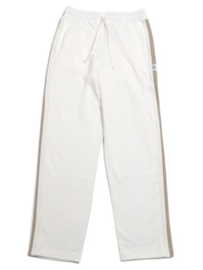 画像1: 【SALE】【送料無料】REIGNING CHAMP SIDE STRIPE PANT-IVORY