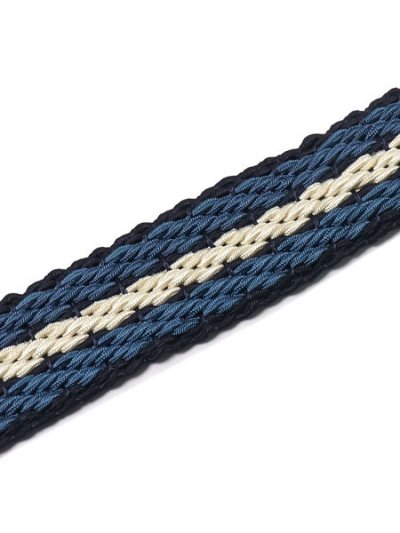 画像4: RAISE8 APPAREL BRAIDED STRETCH BELT BLACK/BLUE