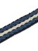 画像4: RAISE8 APPAREL BRAIDED STRETCH BELT BLACK/BLUE (4)