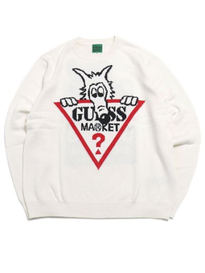 画像1: 【SALE】GUESS GO MARKET SWEATER