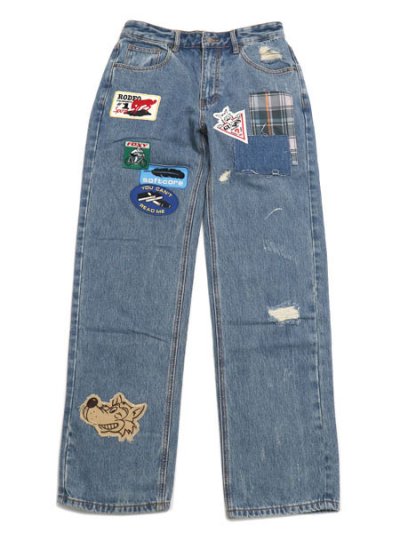 画像1: 【SALE】【送料無料】GUESS GO MARKET RELAXED PANT