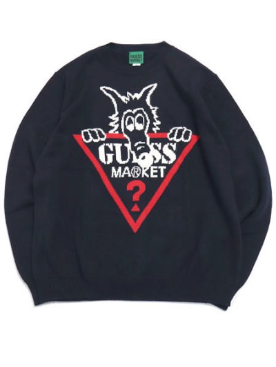 画像1: 【SALE】GUESS GO MARKET SWEATER