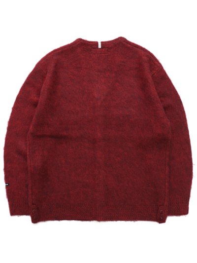 画像2: 【SALE】【送料無料】MANASTASH ABERDEEN KURTIGAN BURGUNDY