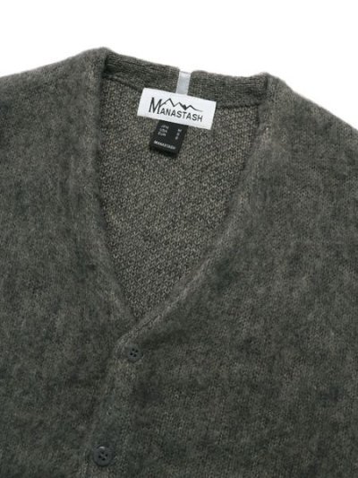 画像3: 【SALE】MANASTASH ABERDEEN KURTIGAN GRAY