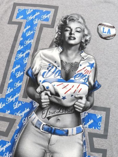 画像3: STREET WEAR SUPPLY MARILYN MONROE LA TEE