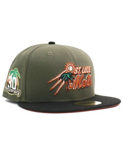 画像2: NEW ERA 59FIFTY CS ST.LUCIE METS 30TH OV/BLK/BRN