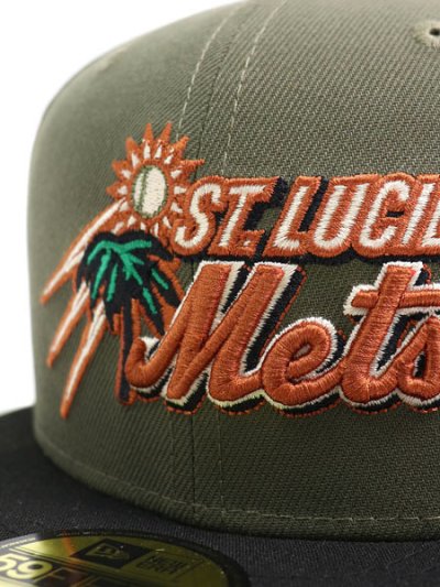 画像7: 【SALE】NEW ERA 59FIFTY CS ST.LUCIE METS 30TH OV/BLK/BRN
