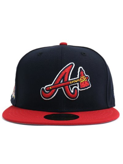 画像2: NEW ERA 59FIFTY CS BRAVES CTOWN UV/GY FB 30TH