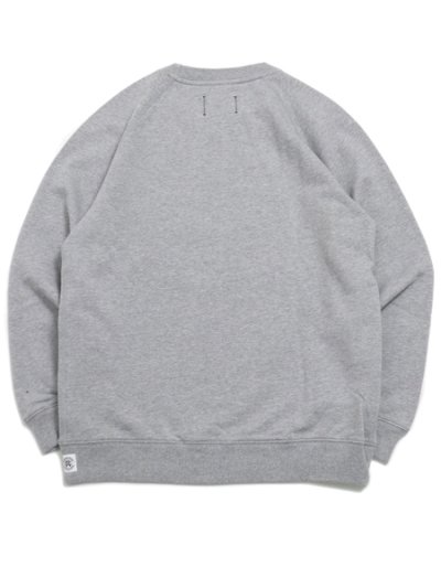 画像2: 【送料無料】REIGNING CHAMP MIDWEIGHT TERRY CLASSIC CREWNECK-HT GREY