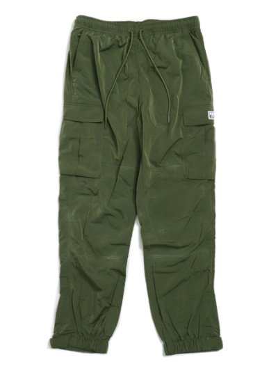 画像1: 【送料無料】PRO CLUB COMFORT METALLIC NYLON CARGO PANT-OLIVE