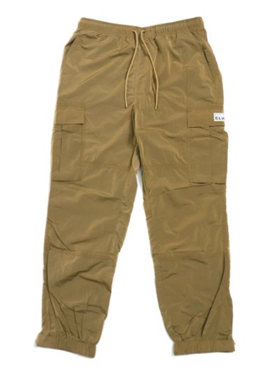 画像1: 【送料無料】PRO CLUB COMFORT METALLIC NYLON CARGO PANT-GOLD