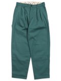 SCHOTT TC DOUBLE PLEATED WIDE PANTS