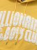 画像3: 【送料無料】BILLIONAIRE BOYS CLUB CHENILLE LOGO COTTON HOODIE YELLOW