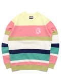 【SALE】【送料無料】BILLIONAIRE BOYS CLUB BB SATURN'S RING JACQUARD KNIT GARDENIA