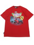 PUMA FERRARI X JOSHUA VIDES TEE-ROSSO CORSA