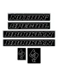NOTHIN' SPECIAL BMW REFLECTIVE FRAME STICKER PACK