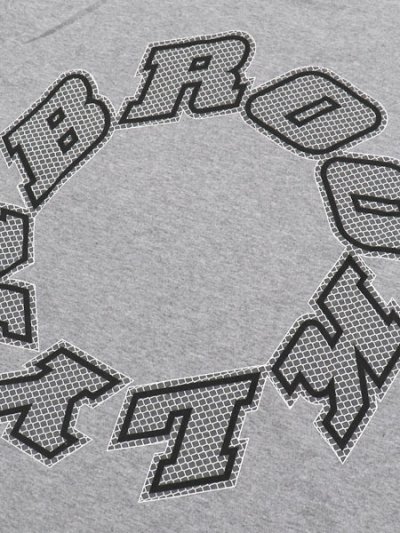 画像4: 【SALE】NOTHIN' SPECIAL BMW ROUNDED LOGO TEE HEATHER GREY