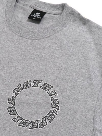 画像3: 【SALE】NOTHIN' SPECIAL BMW ROUNDED LOGO TEE HEATHER GREY