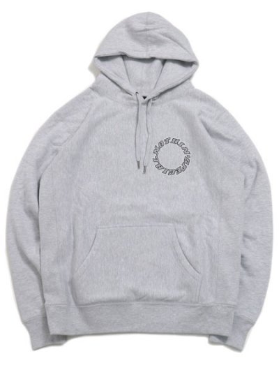 画像2: 【送料無料】NOTHIN' SPECIAL BMW ROUNDED LOGO HOODIE HEATHER GREY