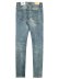 画像2: 【送料無料】mnml X207 STRETCH DENIM BLUE (2)