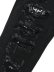 画像6: 【送料無料】mnml X165 PAISLEY STRETCH DENIM BLACK/BLACK