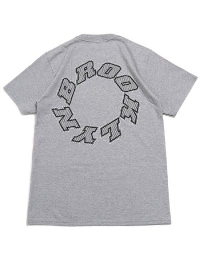 画像1: NOTHIN' SPECIAL BMW ROUNDED LOGO TEE HEATHER GREY