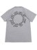 画像1: NOTHIN' SPECIAL BMW ROUNDED LOGO TEE HEATHER GREY (1)