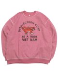 【SALE】SUNNY INC VET NAM OUTHER SIDE TIGHER SWEAT PINK