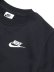 画像3: 【KIDS】NIKE YTH NSW CLUB LBR FLC CREW-BLACK/WHITE (3)