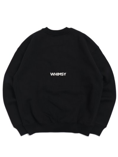 画像2: 【送料無料】WHIMSY SOCKS DEVIL CREWNECK BLACK