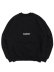 画像2: 【送料無料】WHIMSY SOCKS DEVIL CREWNECK BLACK (2)