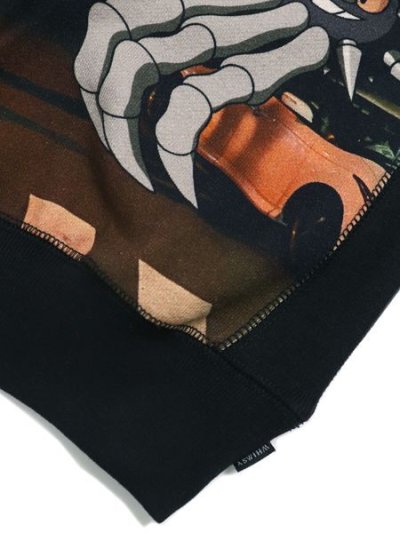 画像4: 【SALE】【送料無料】WHIMSY SOCKS DEVIL CREWNECK BLACK