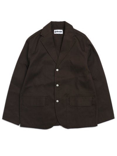 画像1: 【送料無料】SCHOTT TC 3B JACKET DARK BROWN