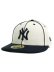 画像1: NEW ERA LP 59FIFTY PIPING YANKEES CHROME WH/NAVY (1)