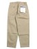 画像2: 【送料無料】SCHOTTTC TC DOUBLE PLEATED WIDE PANTS KHAKI (2)