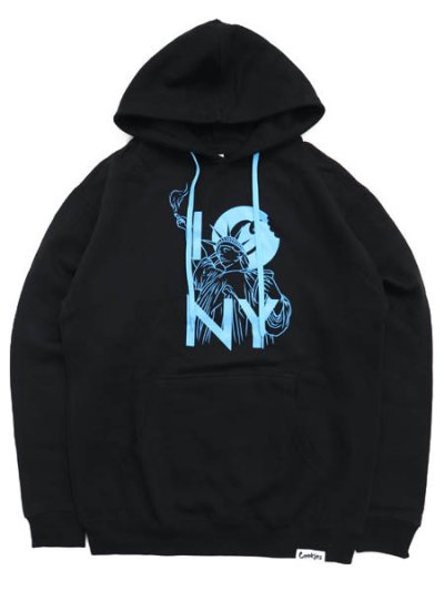 画像1: 【SALE】【送料無料】COOKIES CLOTHING ICNY PULLOVER HOODIE