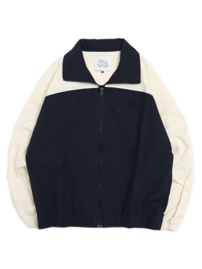 画像1: 【MEGA SALE】CONICHIWA bonjour NYLON TRACK JACKET NAVY/WH