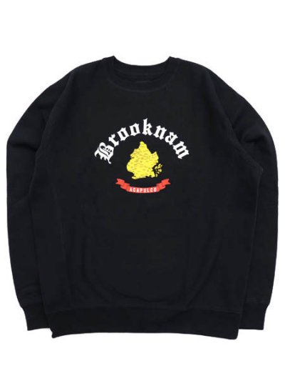 画像1: 【SALE】ACAPULCO GOLD BROOKNAM CREWNECK SWEATSHIRT 13.5oz