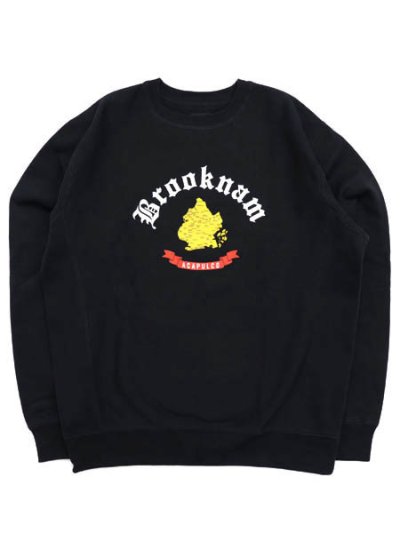 画像1: 【送料無料】ACAPULCO GOLD BROOKNAM CREWNECK SWEATSHIRT 13.5oz