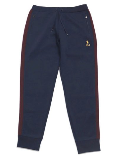画像1: 【SALE】【送料無料】POLO RALPH LAUREN COLOR BLOCKED DOUBLE KNIT TRACK PANT