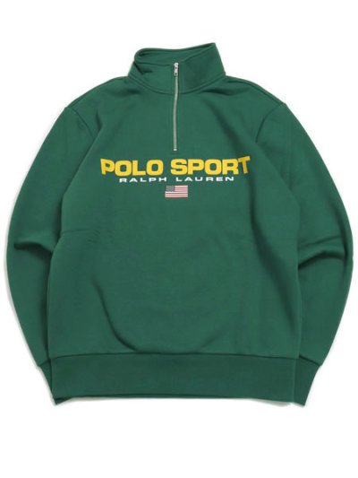 画像1: 【送料無料】POLO RALPH LAUREN POLO SPORT FLEECE HALF ZIP SWEAT