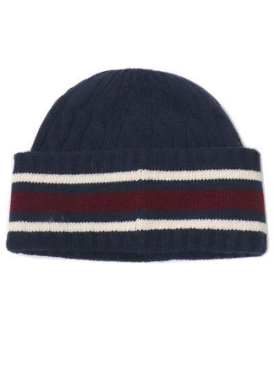 画像2: 【SALE】POLO RALPH LAUREN CRICKET BEAR CABLE KNIT BEANIE