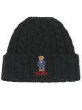 POLO RALPH LAUREN SWEATER BEAR RECYCLED CABLE KNIT BEANIE