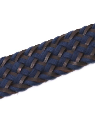 画像4: 【送料無料】POLO RALPH LAUREN RYDER CUP BRAIDED BELT NAVY/BROWN