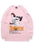 Rap Attack ICY BUT SPICY L/S TEE L.PINK