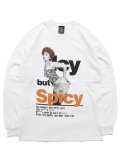 Rap Attack ICY BUT SPICY L/S TEE WHITE