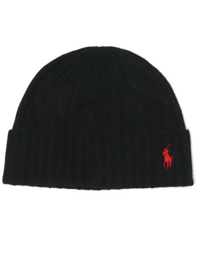 画像1: POLO RALPH LAUREN CLASSIC CABLE BEANIE