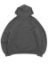 画像2: 【送料無料】LOS ANGELES APPAREL 14oz HEAVY FLEECE HOODED PULLOVER-V.BLK (2)